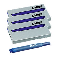 Набор чернильных картриджей Lamy T10 синие 15 шт. 3 упаковки (4014519020776)