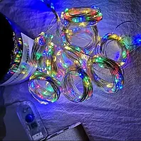 USB гирлянда-штора з пультом 3*3 метра 300 Led светильник мультиколор (Color)
