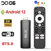 Мини-ТВ-приставка 4/32ГБ DQ06 ATV Android 12 Allwinner H618 Quad Core Cortex A53