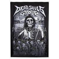 Флаг Dead Souls Group Жатва(Черный)(1749495741756)