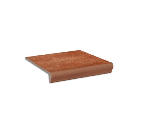 Клінкерна сходинка пряма з капіносом Interbau TeBa Kastanie
