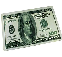 Килимок для миші 100 Доларів / 20х28х0.2 см