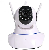 Камера UKC бездротова поворотна IP Wi-Fi microSD 6030А / з роздільною здатністю 1080Р/ Білий