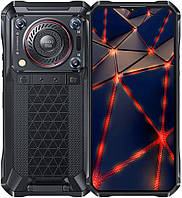 Смартфон Oukitel WP33 Pro 8/256GB Black (Global), 5G, IP69K, 64+20+2/32Мп, IPS 6,6", Dimensity 6100+, 22000мАh