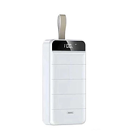 Power Bank Remax RPP-185 50000mAh / Быстрая зарядка 5 вольт / 2.1 Ампера / 50000 mAh / Белый