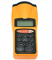 ЛАЗЕРНА ЛІНІЙКА CP-3007/ Далекомір Ultrasonic Distance / Ультразвукова рулетка / Жовтий