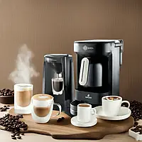 Кавоварка та кавоварка Hatır Barista Pearl White, електротехніка для приготування кави по-турецьки