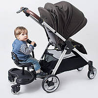 Универсальная приставка к коляске для второго ребёнка сидение-подножка CARRELLO Kiddy Board CRL-7007