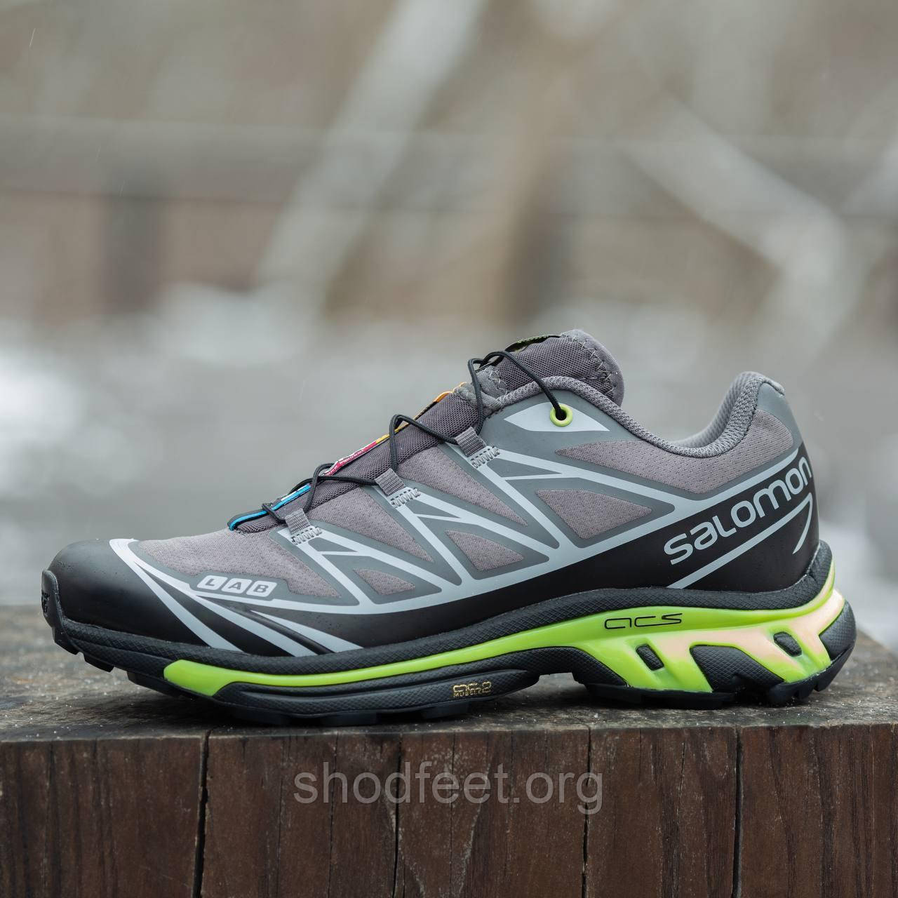 Чоловічі кросівки Salomon XT-6 Grey\Salt, фото 1