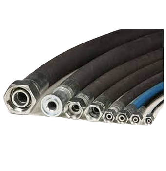 Рукав високого тиску (РВД) гайка під ключ 19 L=0,5 з кутом 90°