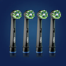 Змінні зубні насадки Oral-B Cross Action Black EB 50 BRB 4шт, Чорна зубні насадки Oral-B, фото 7