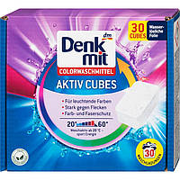 Таблетки для стирки DenkMit для цветных вещей 30шт