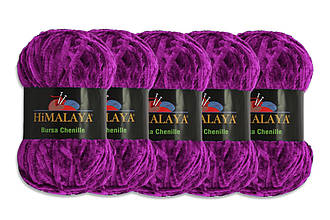 Упаковка Himalaya Bursa Chenille Velvet, Темно-бузковий, 500 г