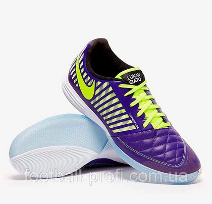 Футзалки Nike Lunar Gato II IC (violet color)