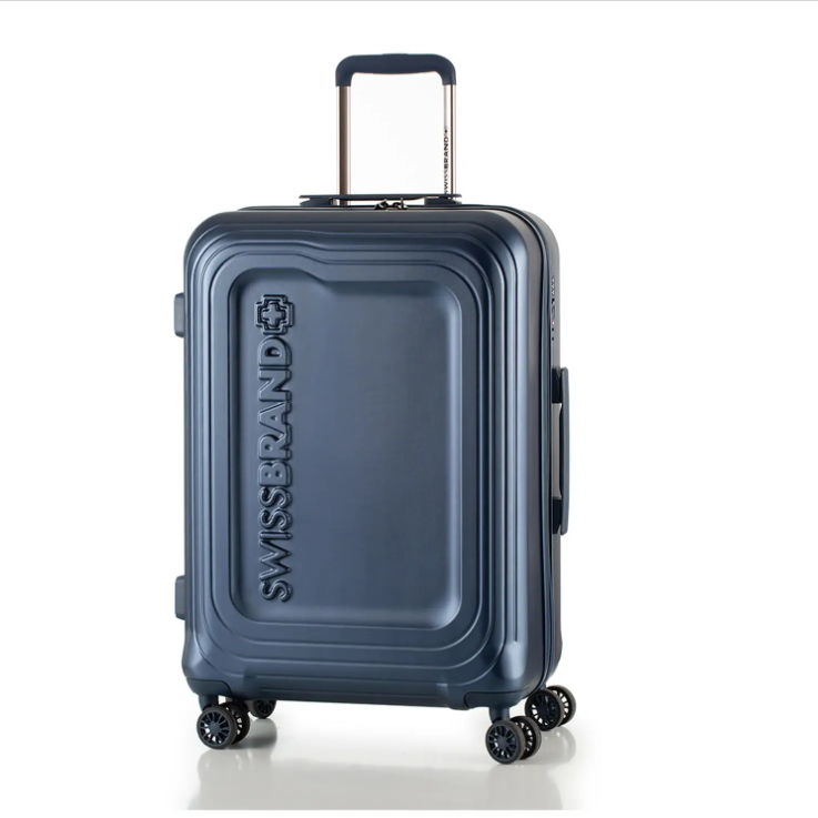 Чемодан на колесах для подорожей Swissbrand London (S) Navy (SWB_LHLON603S) Швейцарія