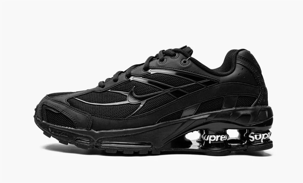 Nike Shox Ride 2 SP Supreme Кросівки Nike Supreme Black чоловічі
