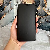 Чехол книга черная для Samsung Galaxy А03 Core книжка черная на телефон самсунг а03 кор