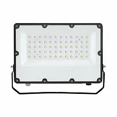 Світлодіодний прожектор Eurolamp з радіатором 50W 6500К IP65 LED-FL-50/65(black)