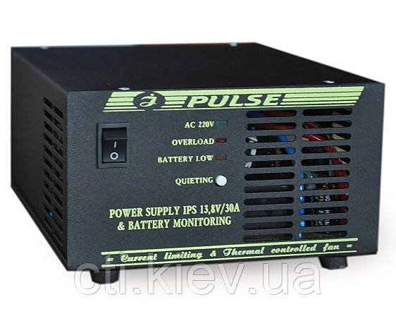 ДЖЕРЕЛО ЖИВЛЕННЯ IPS 13.8V/30A BM (220V/13.8V) з виходом резервного живлення, фото 1