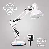 Лампа настільна Пантограф "Сніжинка" (ТМ LOGA ® Light) Е-27 40Вт (12), фото 2