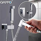 Змішувач для гігієнічного душу GAPPO Jakob прихованого монтажу хром латунь G7207, фото 3