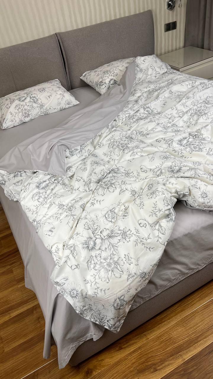 Комплект постільної білизни Сімейний "Ніжність" ТМ Glav Textile