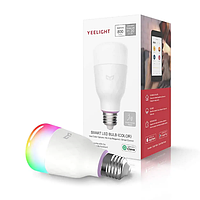 Умная светодиодная лампа Yeelight Smart LED Bulb (Color) with Voice Control / 10W