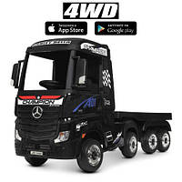 Детский электромобиль грузовик Мерседес Bambi M 4208EBLR-2(2) черный