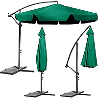 Зонт садовый с наклоном PLONOS 4232 Зеленый