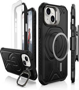 Захисний чохол Caseborne V Series Black для iPhone 15