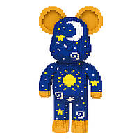 Конструктор Magic Blocks в виде мишки Bearbrick Stars 50 см.