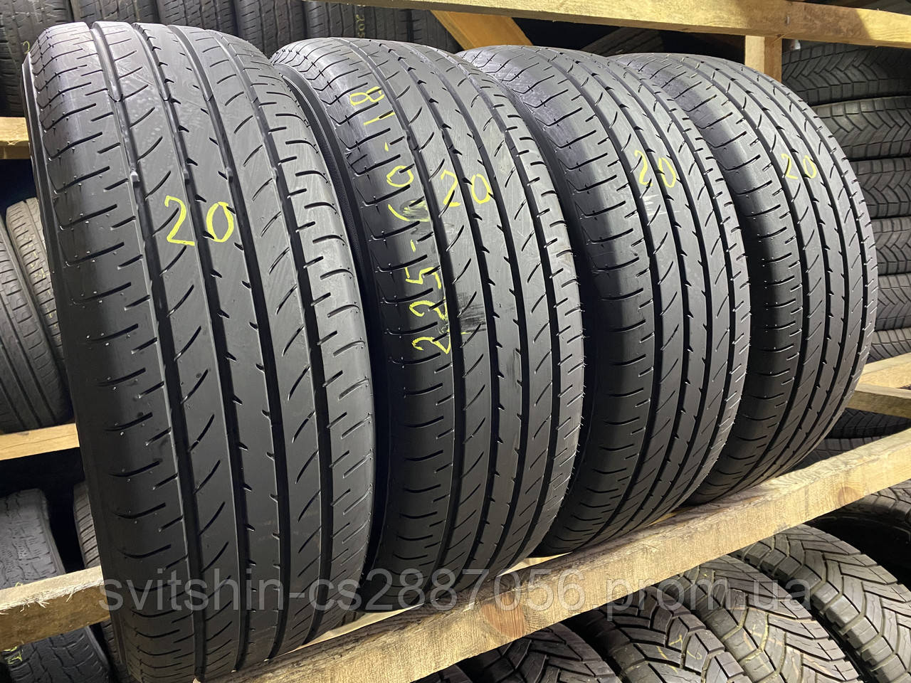Шини літо 225/60R18 Yokohama BluEarth E51 2020рік