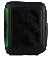 Портативна колонка Temeisheng 6828 сабвуфер з радіомікрофонами 50W+LED підсвічування, фото 4