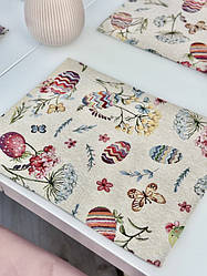 Пасхальна серветка на стіл гобеленова LiMaSo 33*44см EDEN FLY