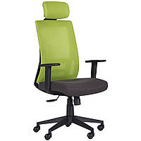 Офисное компьютерное кресло Art Metal Furniture Scrum лайм/черный (545578) для компьютера, офиса