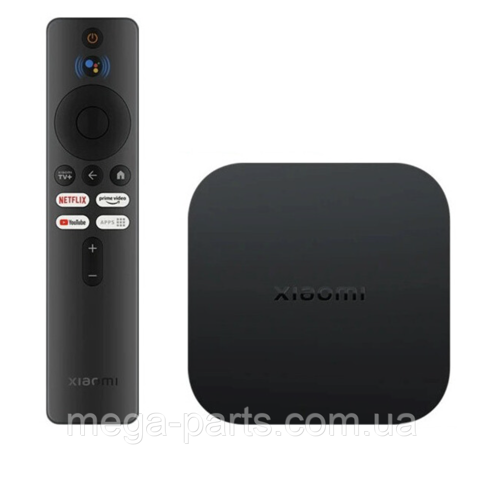 ТБ-приставка Xiaomi Mi TV Box 2nd Gen 4K Ultra HD Google TV 2 ГБ 8 ГБ Dolby Vision HDR10 Глобалева версія