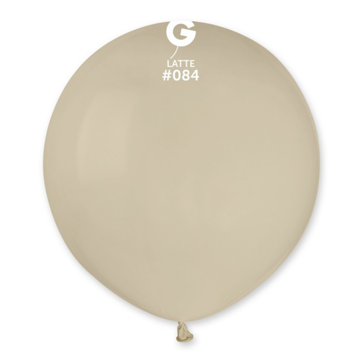 Латексна кулька пастель Латте G30 31" / 84 / 80см Latte Gemar