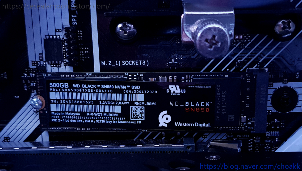 SSD накопитель для компьютера WD Black SN850 1 TB (WDS100T1X0E) - фото 7 - id-p2113508826