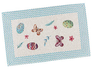 Пасхальна серветка на стіл гобеленова LiMaSo 33*53 см FLY