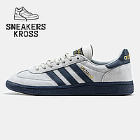 Мужские кроссовки Adidas Spezial Handball Grey Blue, Кроссовки Адидас Хэндболл серые