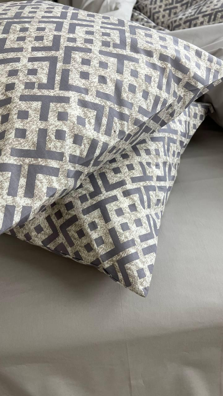 Комплект постільної білизни "Лабіринт сірий" ТМ Glav Textile