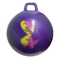 Мяч для фитнеса B6506 гири 65 см, 580 грамм (Фиолетовый) Toyvoo М'яч для фітнесу B6506 гирі 65 см, 580 грам