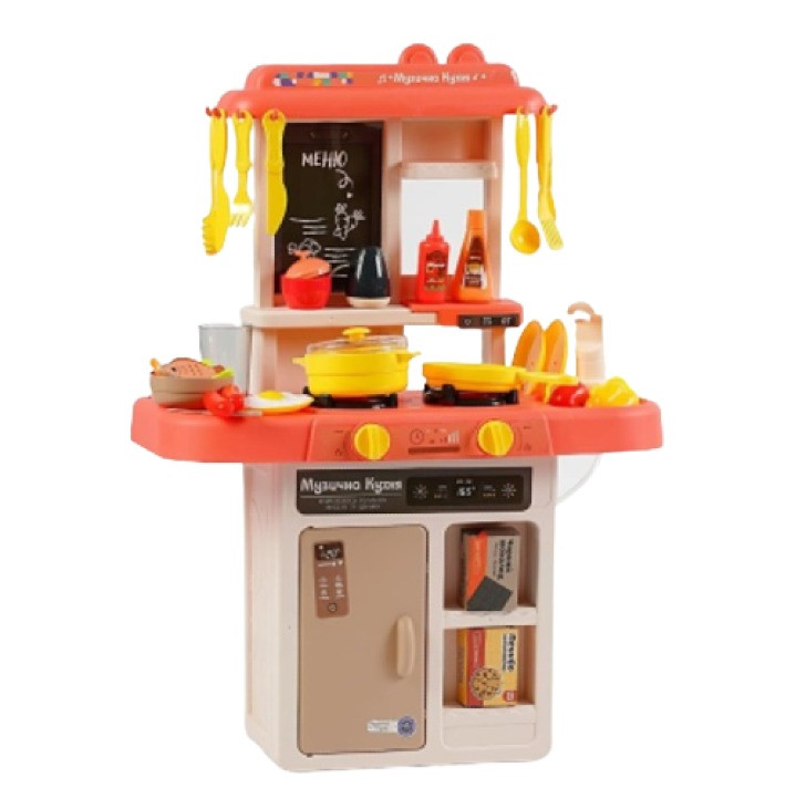 Дитяча музична кухня (помпова подача води, звук, підсвічування, ігрові елементи, в коробці) 46005