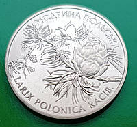Монета НБУ 2 гривны Модрина Польская 2001 год