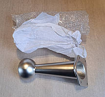 Ніжка меблева вигнута 125мм сатин