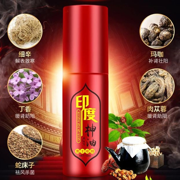 Пролонгатор спрей для продовження статевого акту India For Men 60 minutes 10 ml