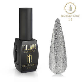 Гель-лак Milano 8ml (MARBLEN SAND) №14