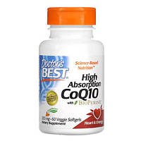 Doctor Best High Absorption CoQ10 200 mg 60 капсул Lodgi