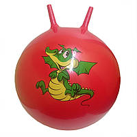 Мяч для фитнеса B6505 рожки 65 см, 580 грамм (Красный) BuyIT М'яч для фітнесу B6505 ріжки 65 см, 580 грам
