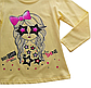 Кофта для дівчинки Piyircik kids 104,110 см жовта (084), фото 2